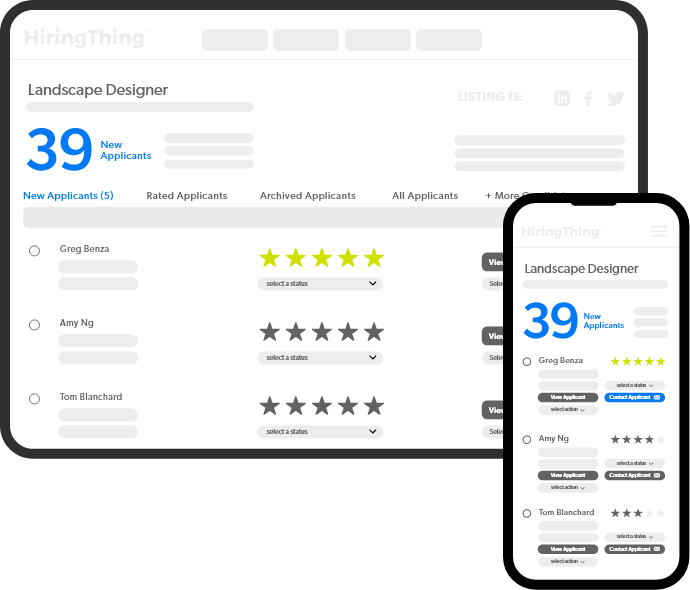 HiringThing recruiting platfom